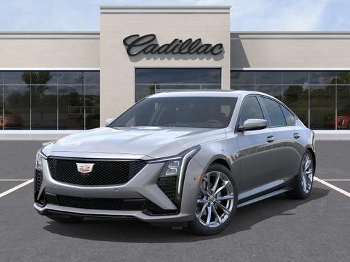 Silver Metallic 2026 Cadillac CT5 Sport AWD