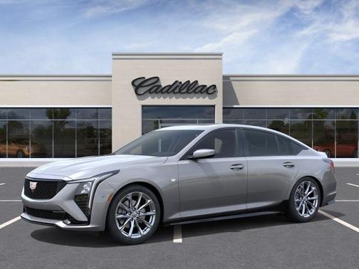 Silver Metallic 2026 Cadillac CT5 Sport AWD