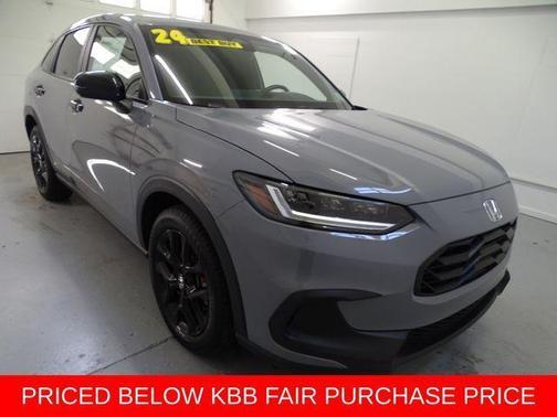 Modern Steel Metallic 2024 Honda HR-V Sport