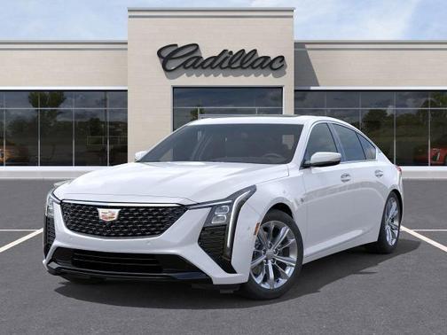 Vibrant White 2026 Cadillac CT5 Premium Luxury AWD