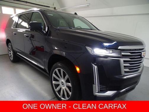 Dark Moon Blue Metallic 2024 Cadillac Escalade ESV Premium Luxury Platinum