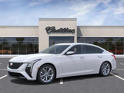 Summit White 2026 Cadillac CT5 Premium Luxury AWD