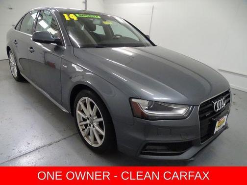 Monsoon Gray Metallic 2014 Audi A4 2.0T Premium Plus quattro