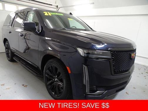 Dark Moon Blue Metallic 2021 Cadillac Escalade Sport