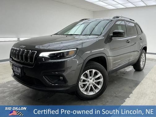 Granite Crystal Clearcoat Metallic 2022 Jeep Cherokee Latitude Lux