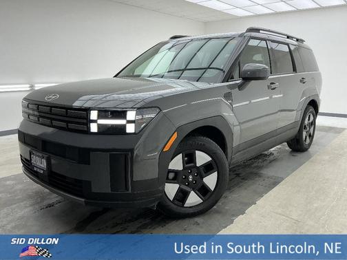 Gray 2025 Hyundai SANTA FE HEV SEL SUV