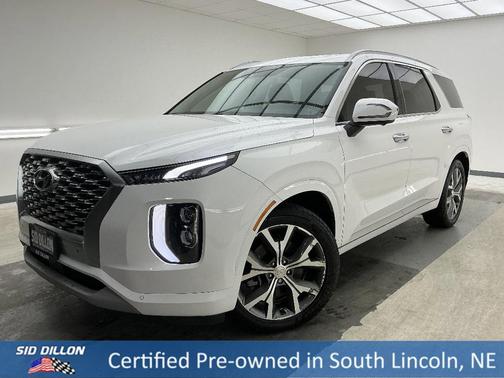 Hyper White 2022 Hyundai PALISADE Limited