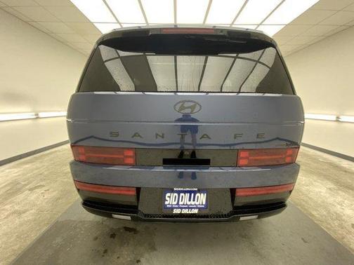 Atlantic Blue 2026 Hyundai SANTA FE HEV Calligraphy