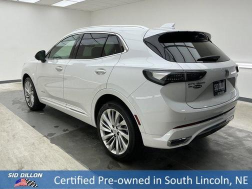 White Frost Tri-Coat 2025 Buick Envision Avenir