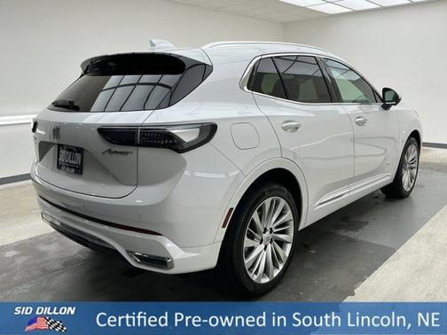 White Frost Tri-Coat 2025 Buick Envision Avenir