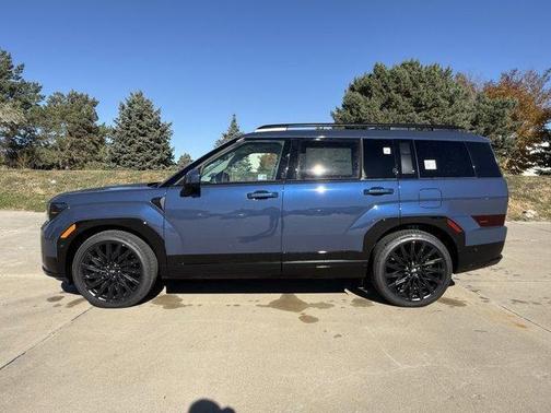 Atlantic Blue 2026 Hyundai SANTA FE Calligraphy