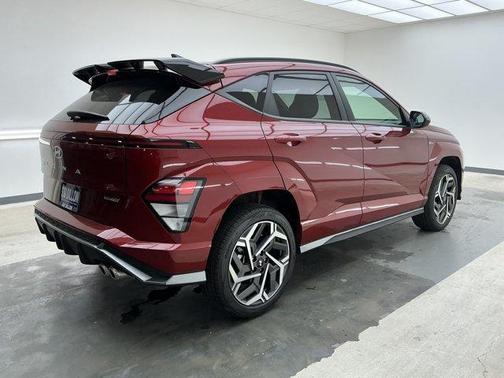 Red Metallic 2025 Hyundai KONA N Line S