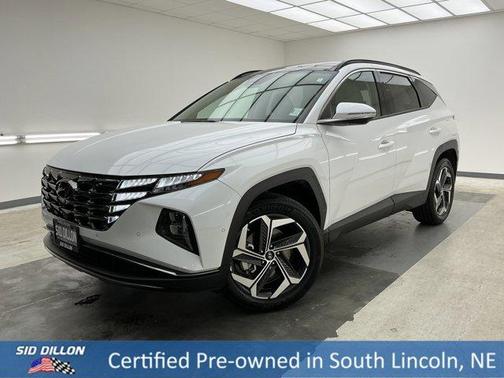 Quartz White 2022 Hyundai TUCSON Limited