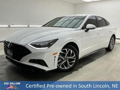 White 2023 Hyundai SONATA SEL
