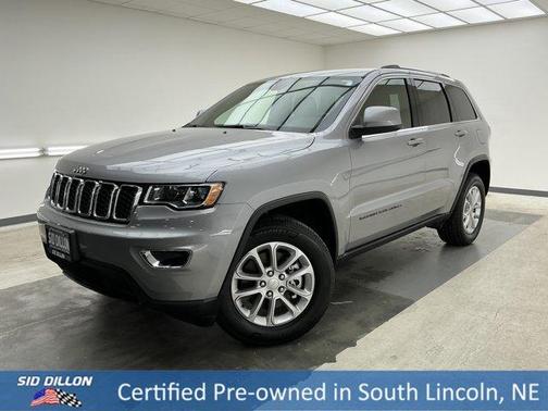 Billet Silver Metallic Clearcoat 2021 Jeep Grand Cherokee Laredo E