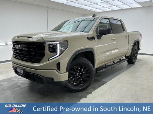 Desert Sand Metallic 2022 GMC Sierra 1500 Elevation