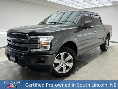 Magnetic Metallic 2018 Ford F-150 Platinum