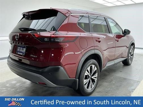 Scarlet Ember 2023 Nissan Rogue SV