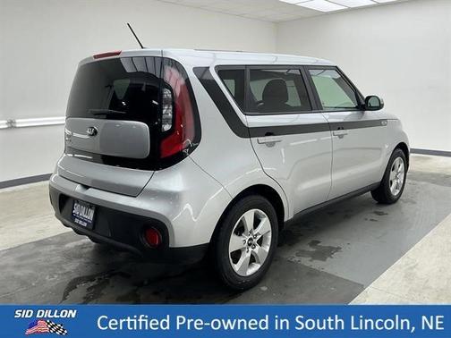 Bright Silver 2018 Kia Soul Base