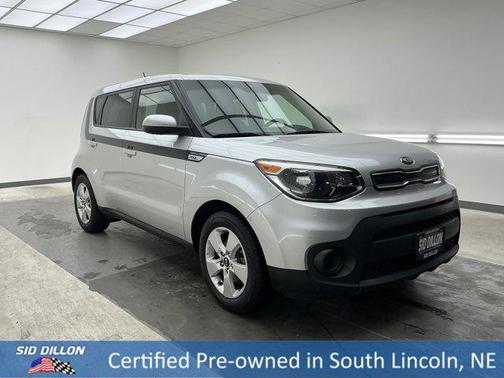 Bright Silver 2018 Kia Soul Base