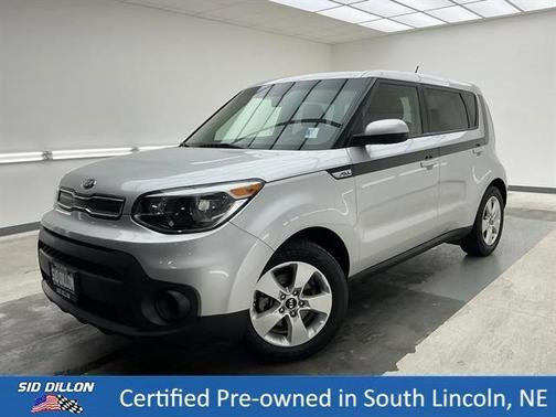 Bright Silver 2018 Kia Soul Base