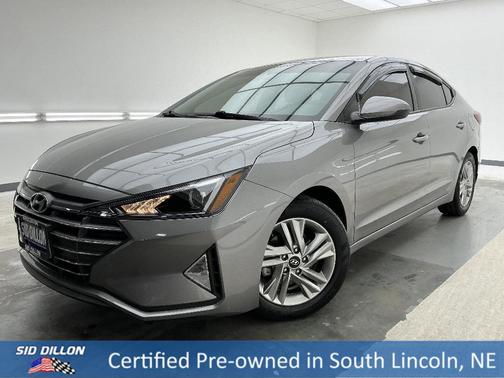 Gray 2020 Hyundai ELANTRA SEL Sedan