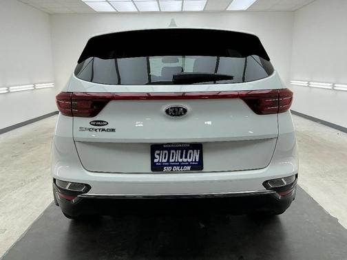 Clear White 2020 Kia Sportage LX