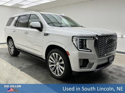 White Frost Tri-Coat 2022 GMC Yukon Denali