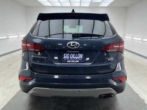 Marlin Blue 2017 Hyundai Santa Fe Sport 2.4L
