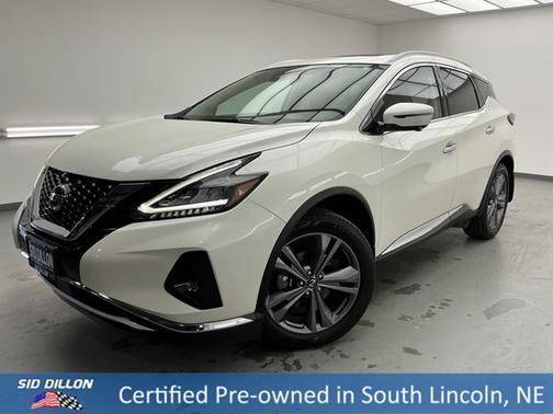 Pearl White Tricoat 2022 Nissan Murano Platinum SUV
