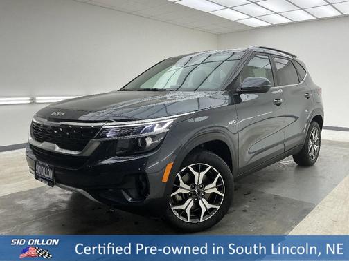 Gravity Gray 2023 Kia Seltos EX