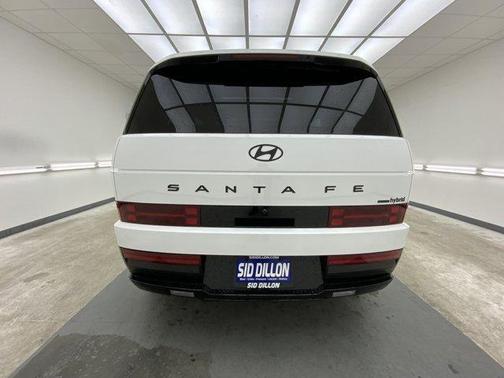 White 2026 Hyundai SANTA FE HEV Calligraphy
