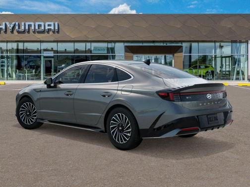 Portofino Gray 2026 Hyundai SONATA Hybrid SEL