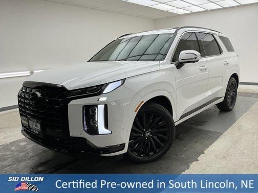 Hyper White 2024 Hyundai PALISADE Calligraphy Night Edition
