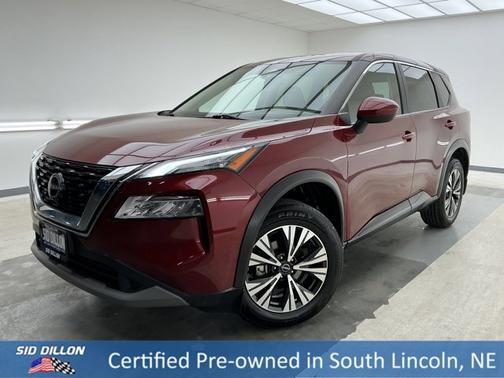 Scarlet Ember 2023 Nissan Rogue SV SUV