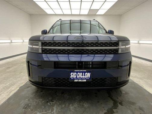 Atlantic Blue 2026 Hyundai SANTA FE HEV Calligraphy