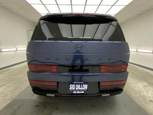 Atlantic Blue 2026 Hyundai SANTA FE HEV Calligraphy
