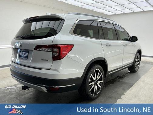 Platinum White Pearl 2021 Honda Pilot Elite