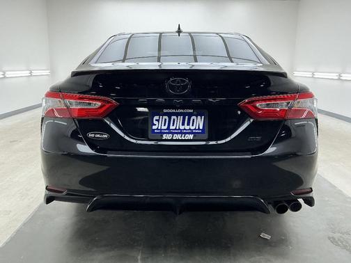 Midnight Black Metallic 2020 Toyota Camry SE Nightshade