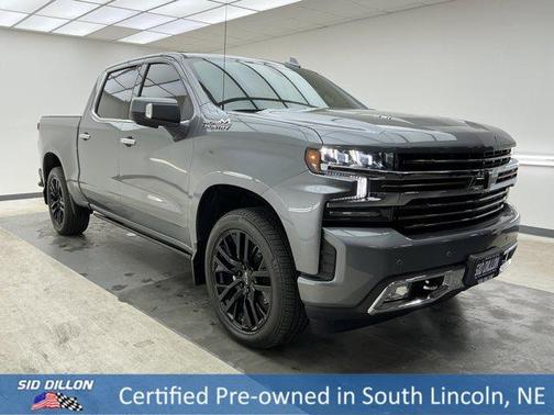 Satin Steel Metallic 2020 Chevrolet Silverado 1500 High Country