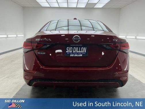 Scarlet Ember 2021 Nissan Sentra SV