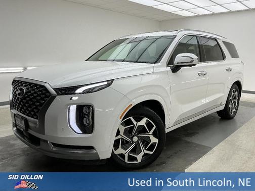 Hyper White 2022 Hyundai PALISADE Calligraphy