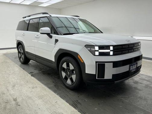 White 2026 Hyundai SANTA FE HEV SEL