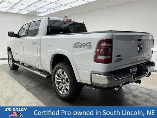 Bright White Clearcoat 2020 RAM 1500 Longhorn