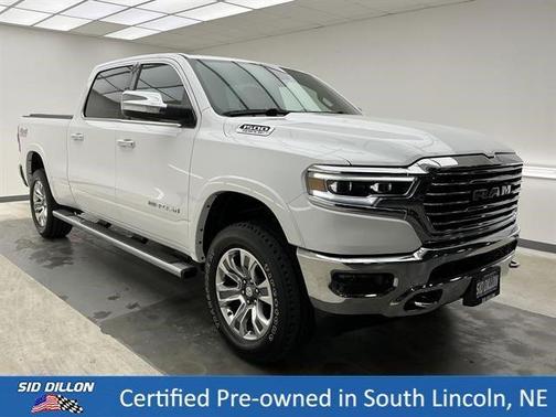 Bright White Clearcoat 2020 RAM 1500 Longhorn