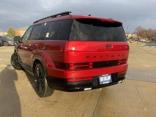 Red 2026 Hyundai SANTA FE Calligraphy