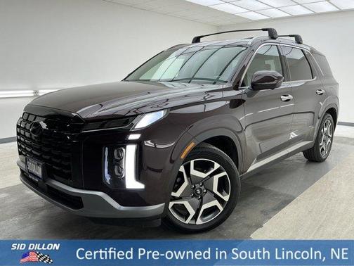 Burgundy 2024 Hyundai PALISADE Limited