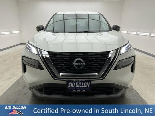 Glacier White 2023 Nissan Rogue S