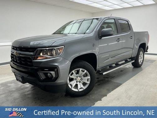 Satin Steel Metallic 2022 Chevrolet Colorado LT