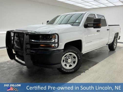 Summit White 2018 Chevrolet Silverado 1500 WT